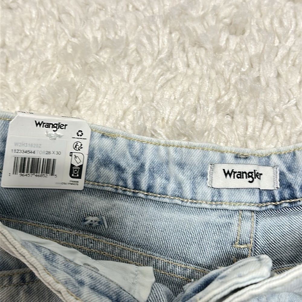 NWT WRANGLER Westward 626 High Rise Bootcut Jeans Storm Ultra Light Wash size 28 - Picture 6 of 12